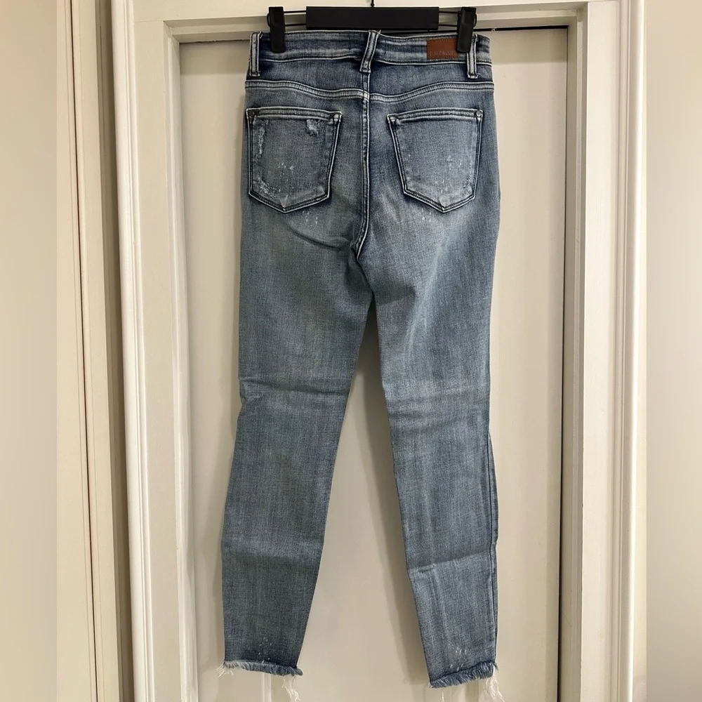 Judy Blue Skinny Fit Distressed Jeans - Picture 3 of 6